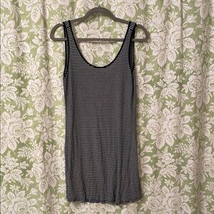 🏝️Big $5 Sale! 🏝️Zenana Outfitters Black and White Striped Women's Dress